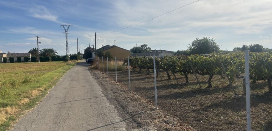 MONTAÑANA. CASA Y TERRENO EN VENTA
